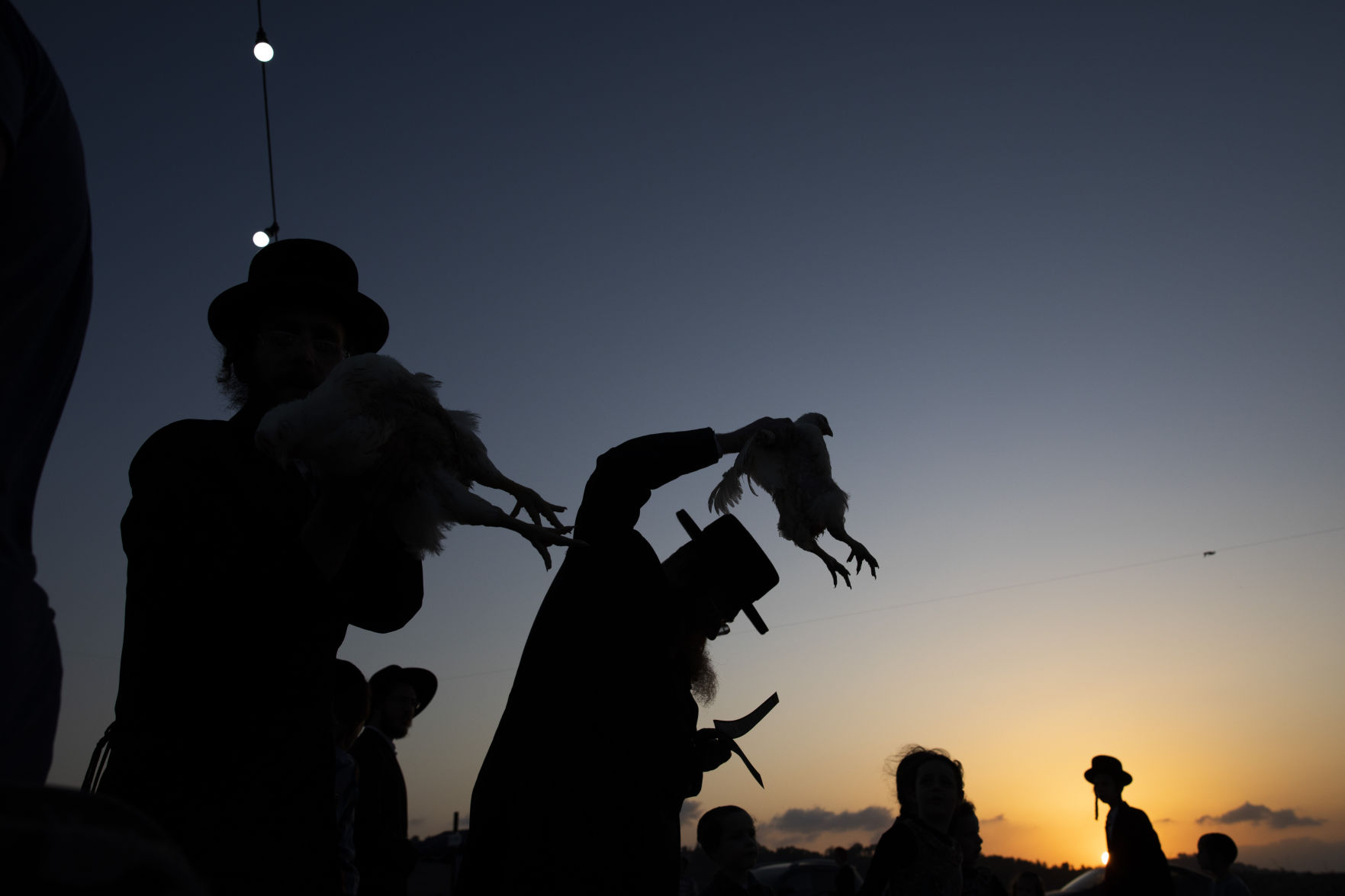 APTOPIX Israel Yom Kippur